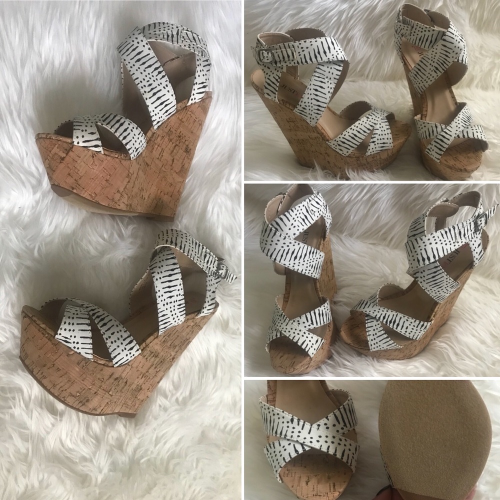 Size 7.5 Wedge Sandals